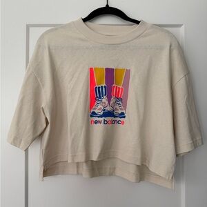 New Balance cropped tee